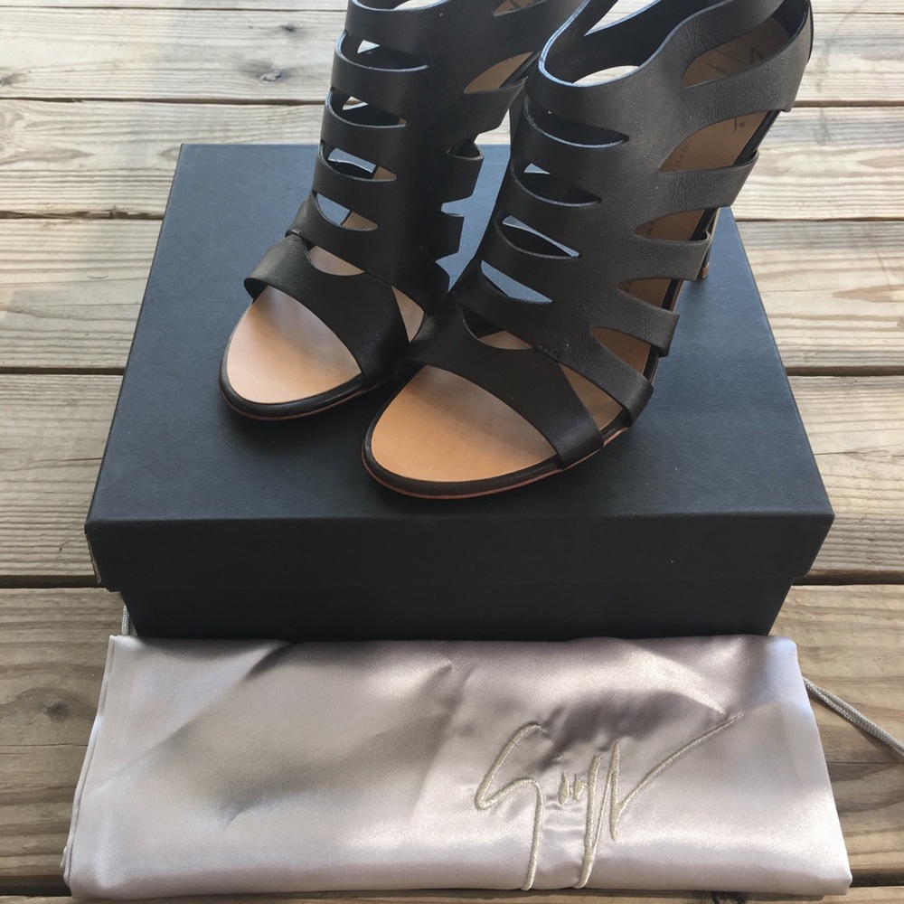 Giuseppe Zanotti caged heels